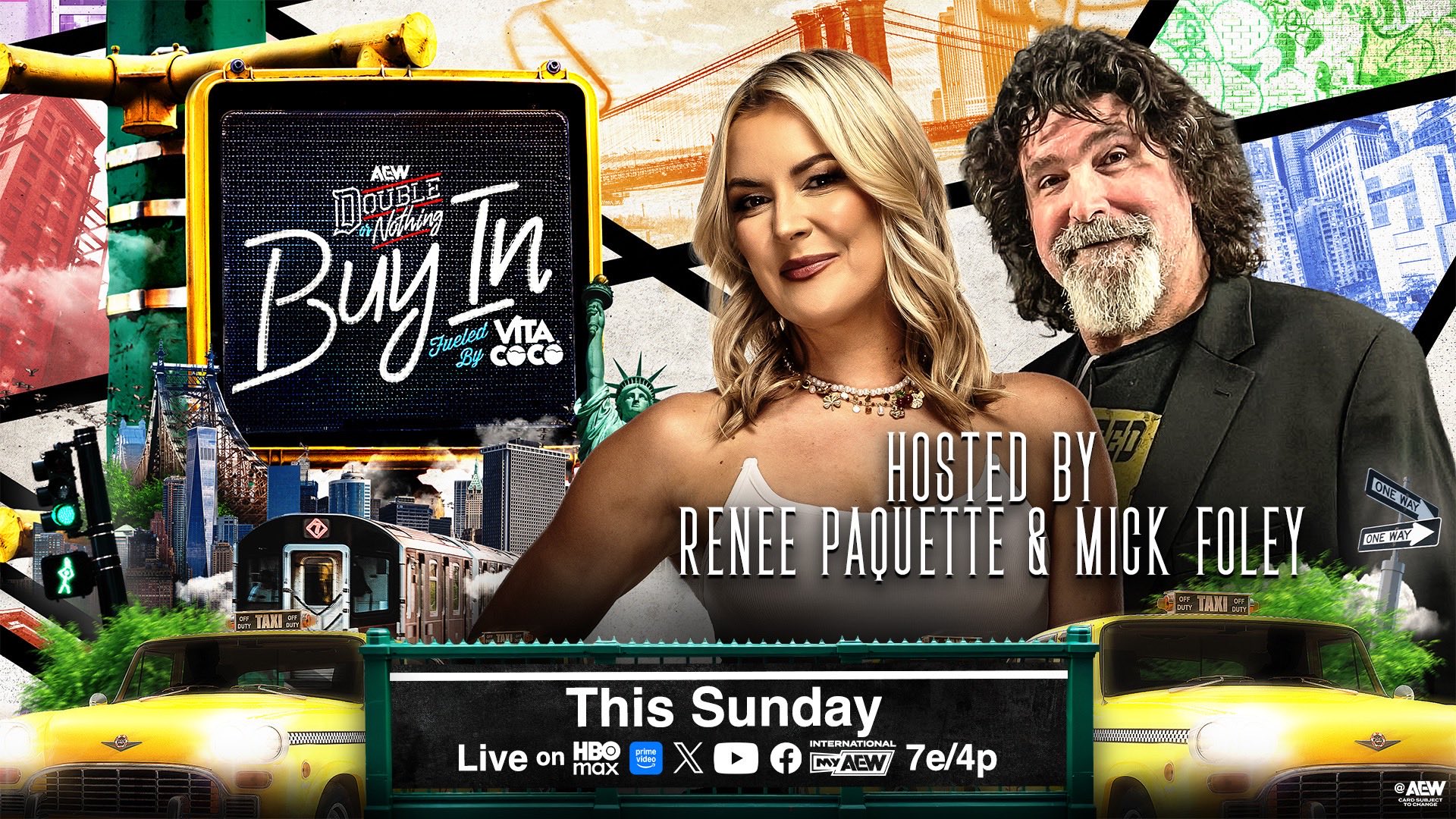 Mick Foley AEW Double or Nothing