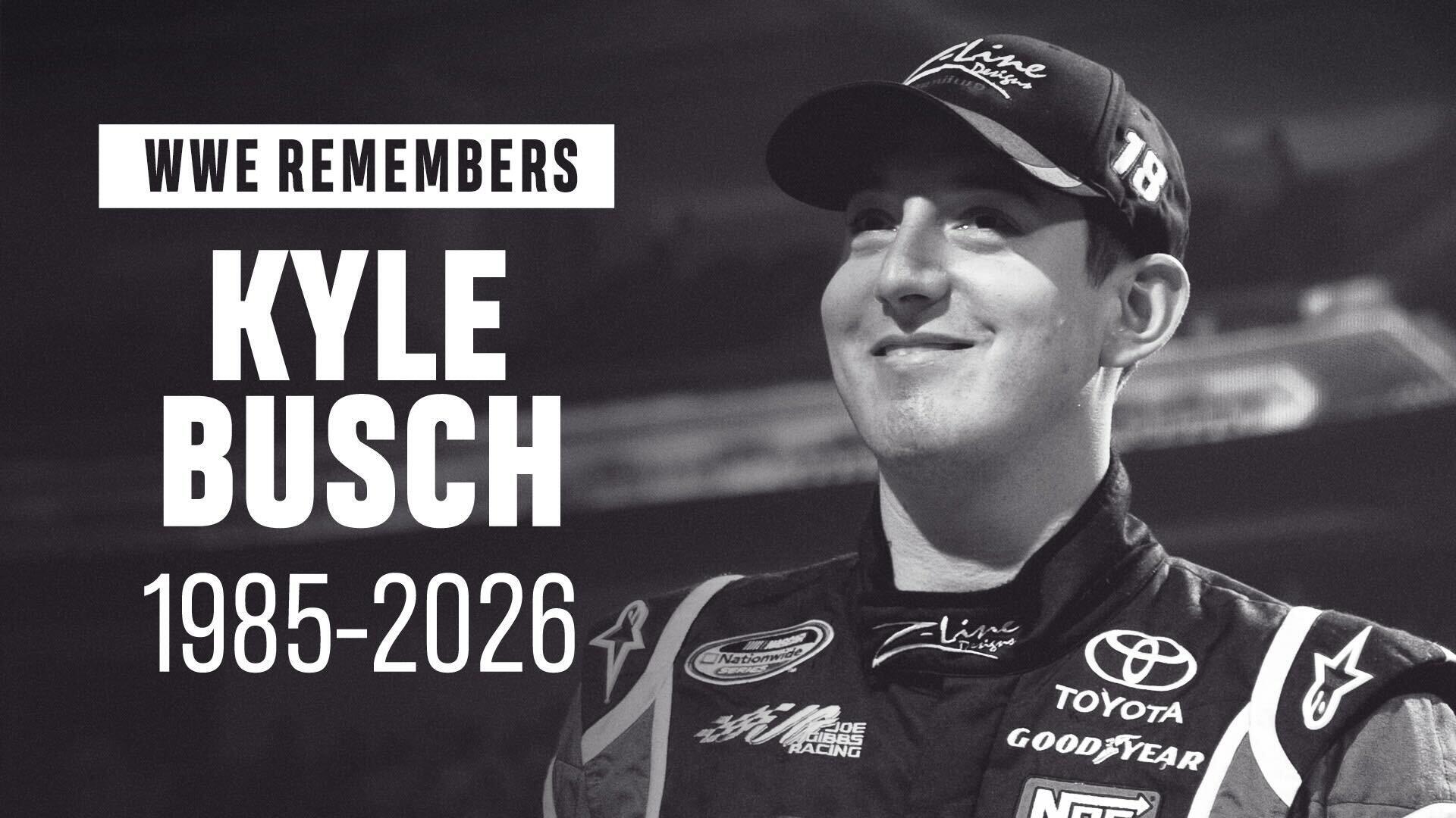 WWE Kyle Busch tribute