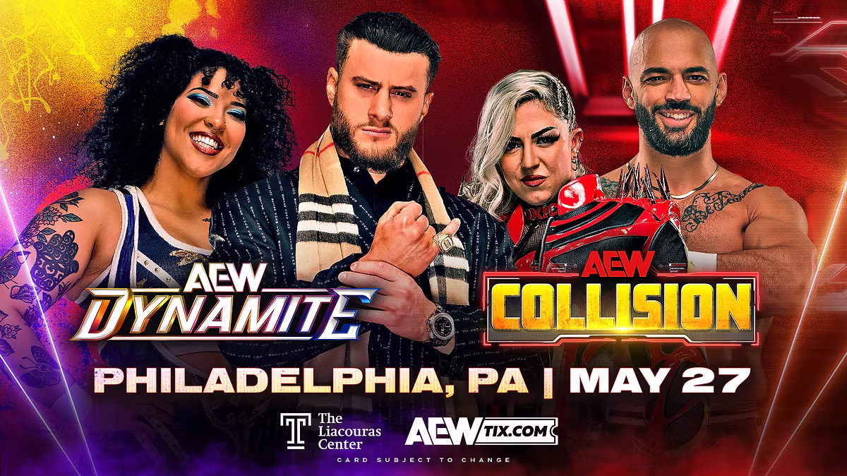 AEW ticket distribution update for tonight’s Dynamite & Collision in Philadelphia - F4W/WON image