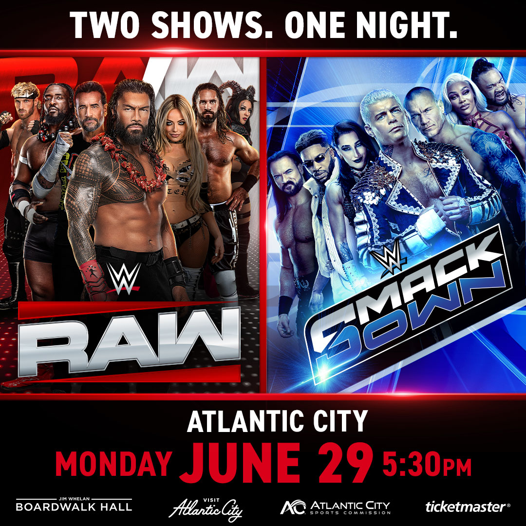 Atlantic City WWE Raw/SmackDown