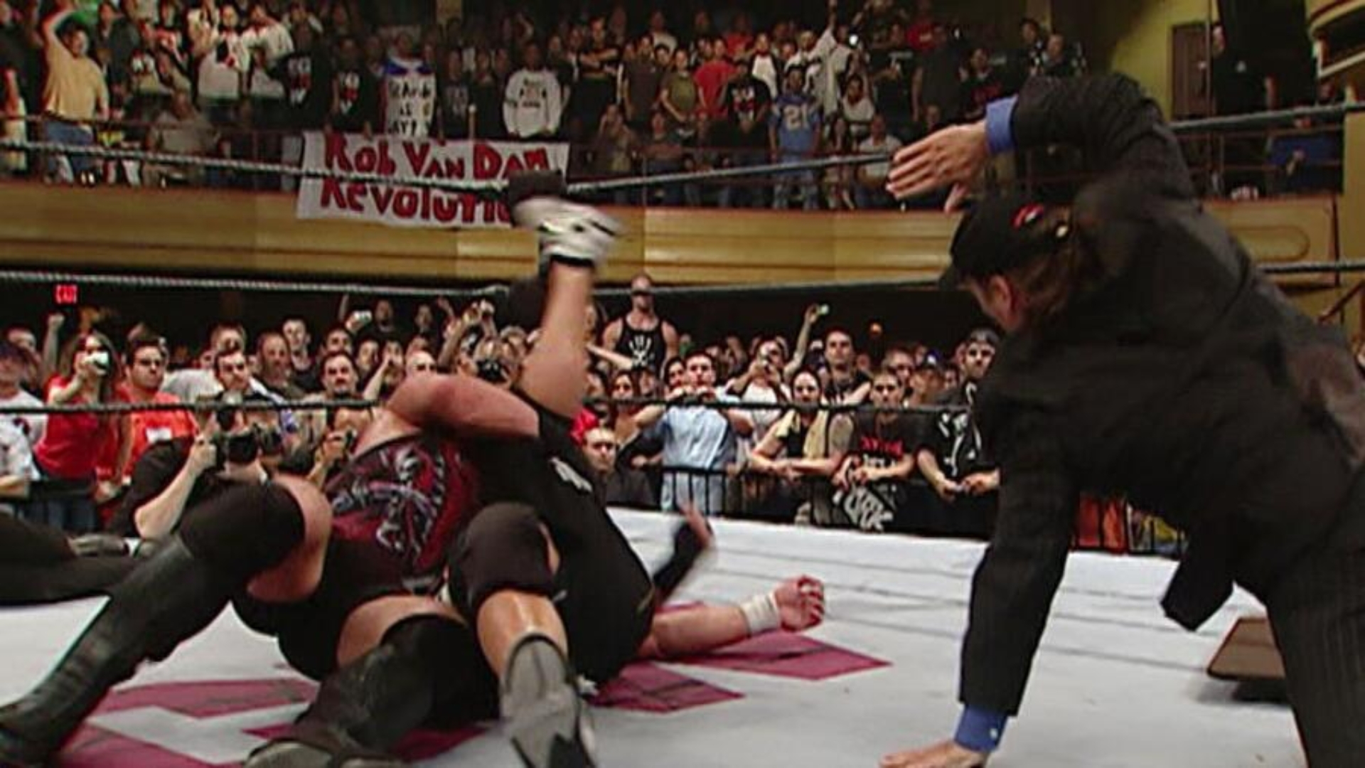 ECW One Night Stand 2006 Rob Van Dam beats John Cena