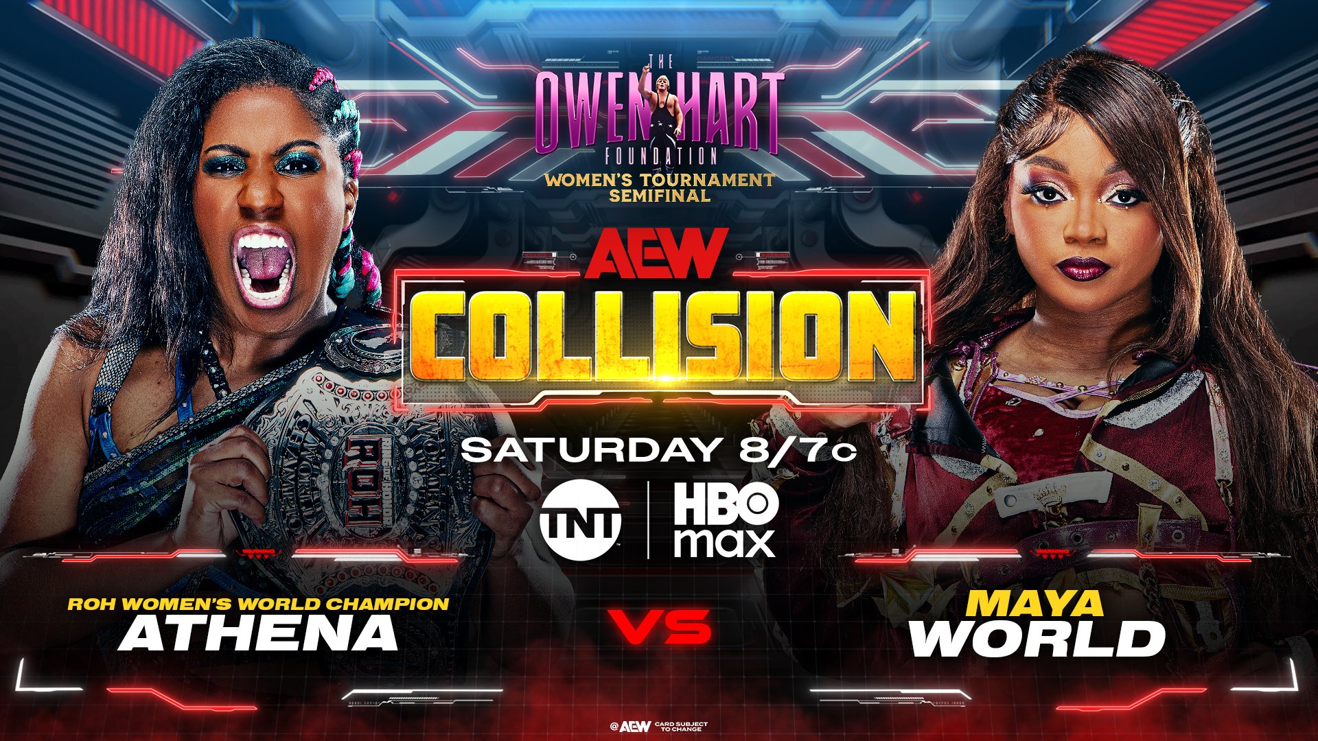 Athena vs. Maya World set for next AEW Collision
