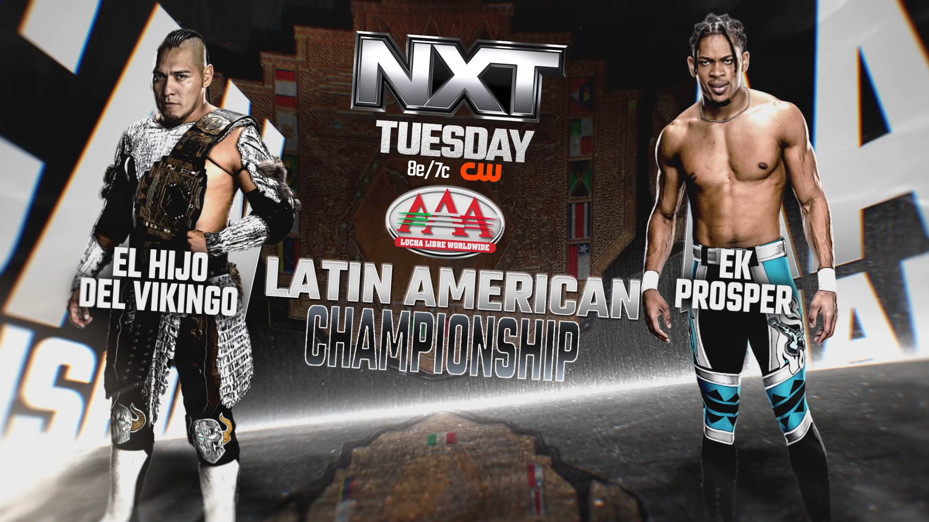 AAA Latin American title match set for WWE NXT