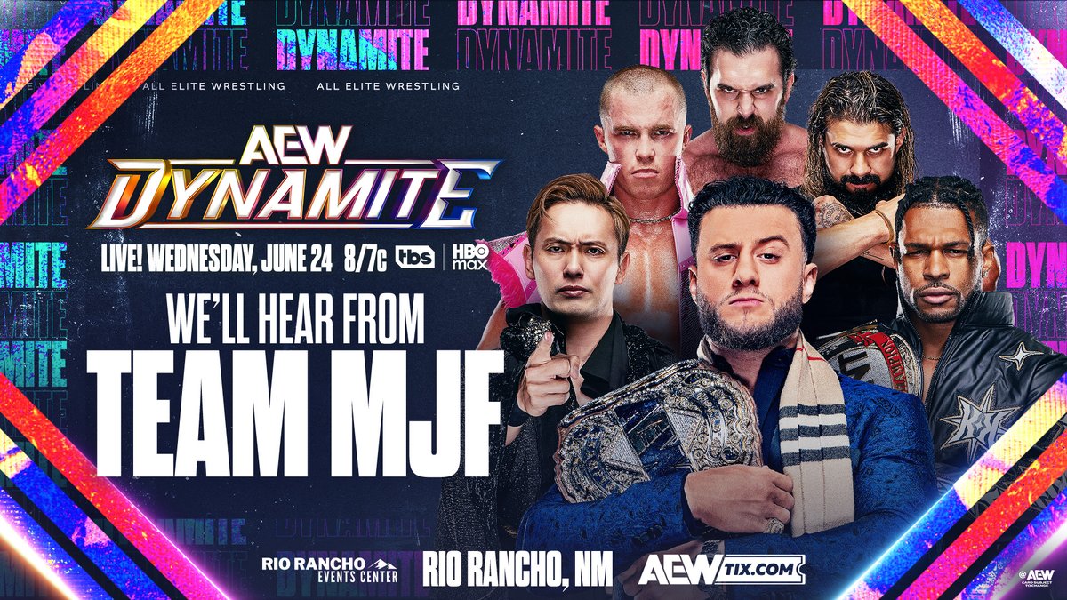 MJF & Mark Briscoe’s teams to speak on AEW Dynamite