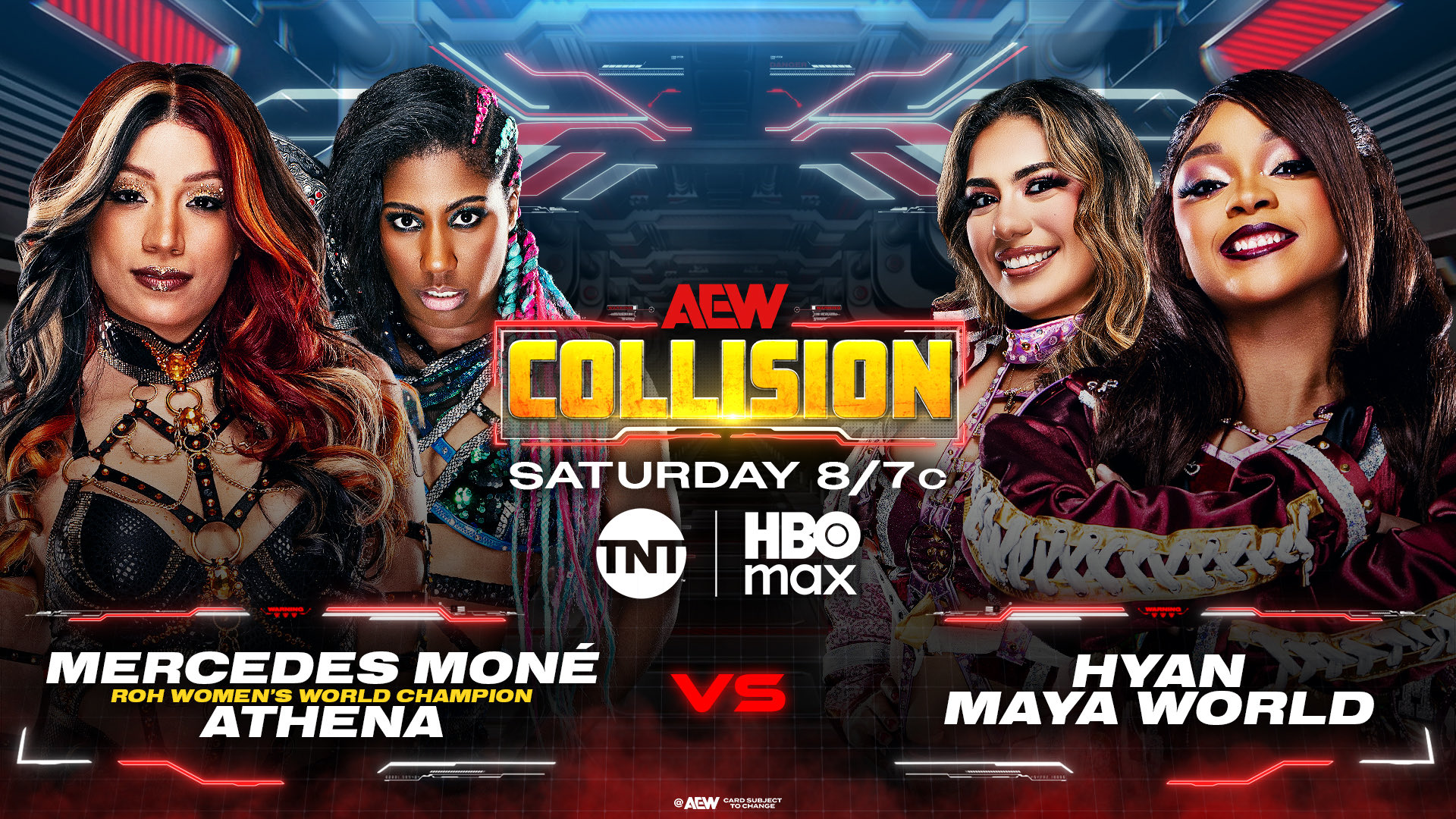 Mercedes Mone & Athena vs. Maya World & Hyan | AEW Collision