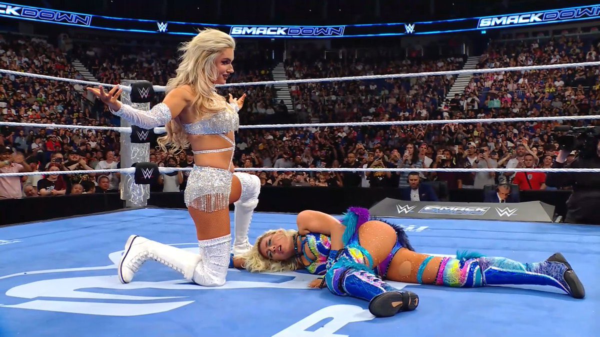Blake Monroe teases new WWE entrance, talks history with Giulia