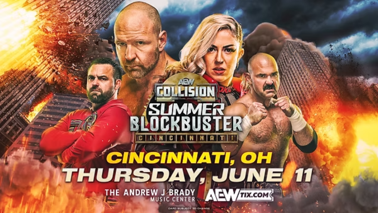 AEW Collision Summer Blockbuster spoilers from Cincinnati, OH