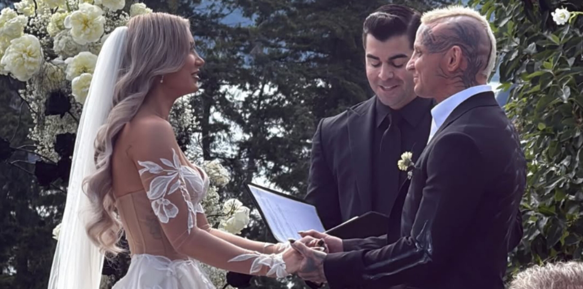 Darby Allin gets married