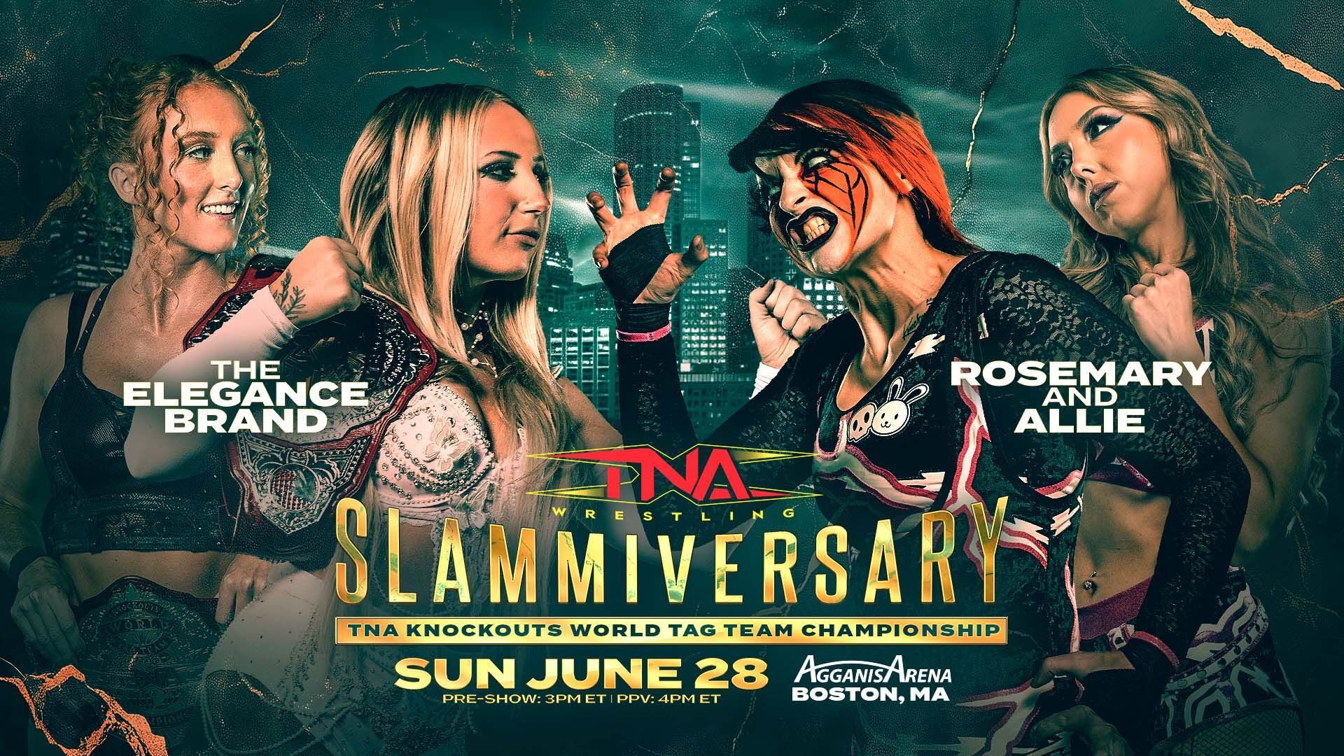 TNA Knockouts Tag Team title match at Slammiversary