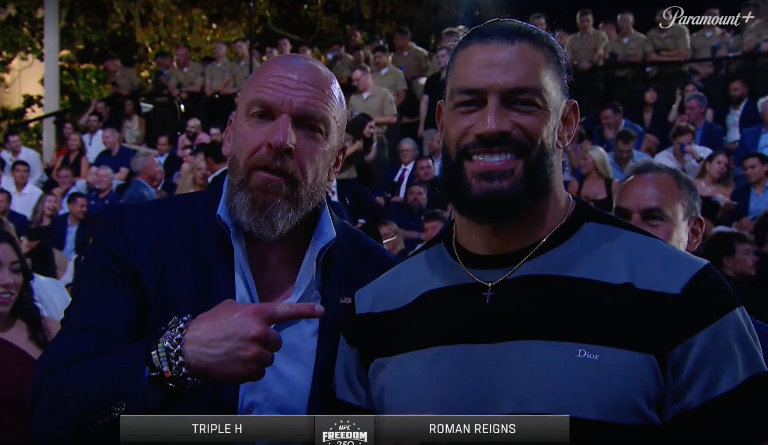 Triple H & Roman Reigns | UFC Freedom 250