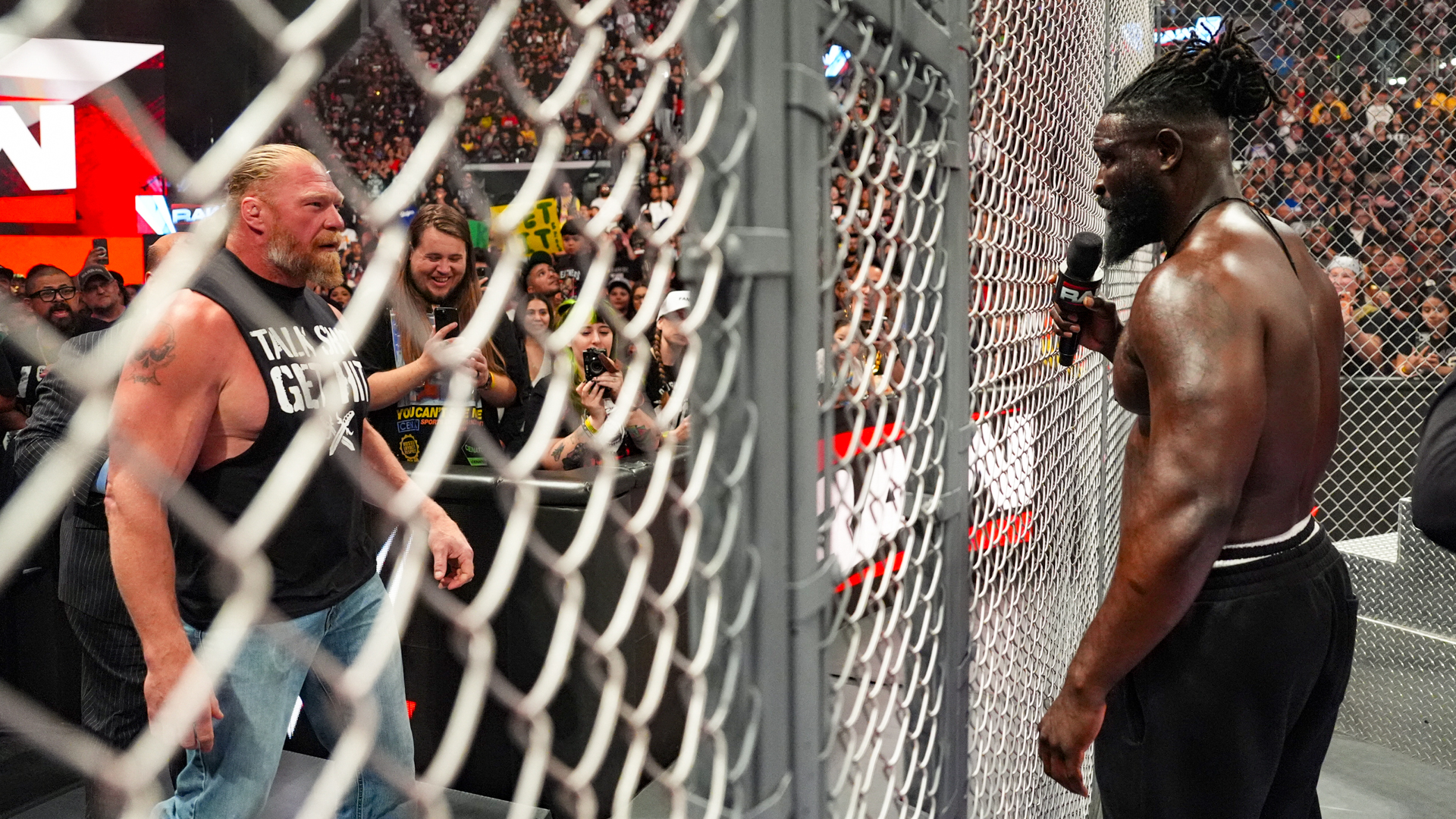 Brock Lesnar & Oba Femi | WWE