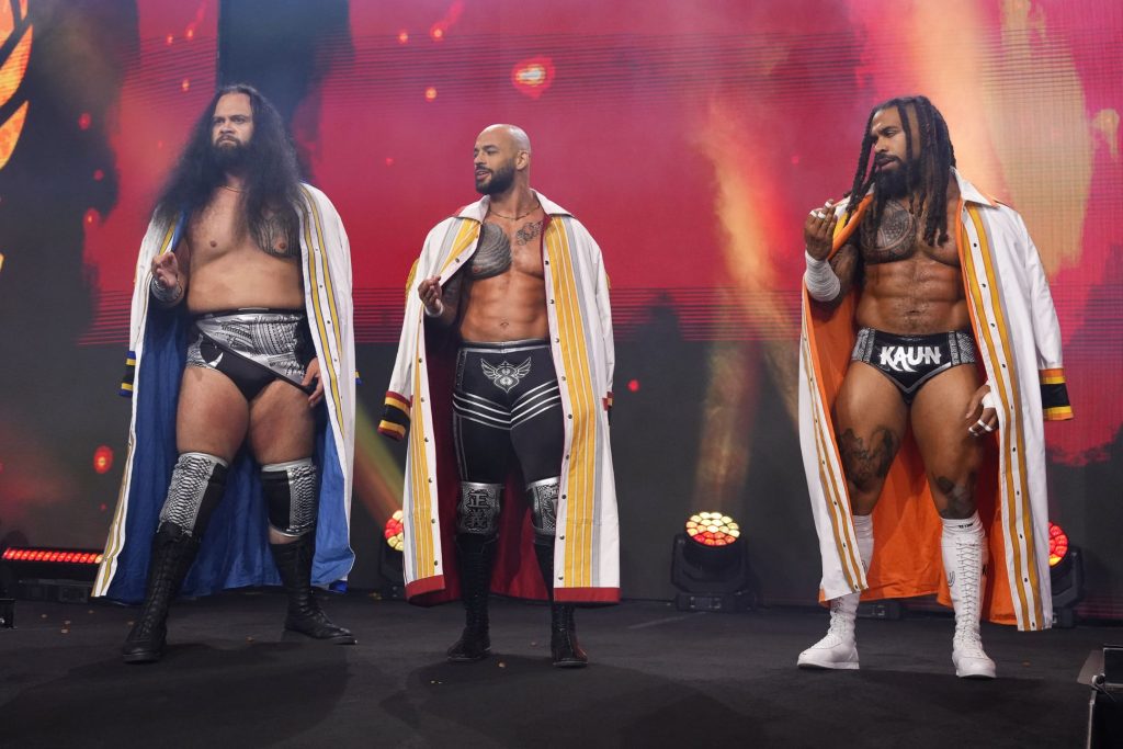 The Demand wins Trios titles on AEW Dynamite