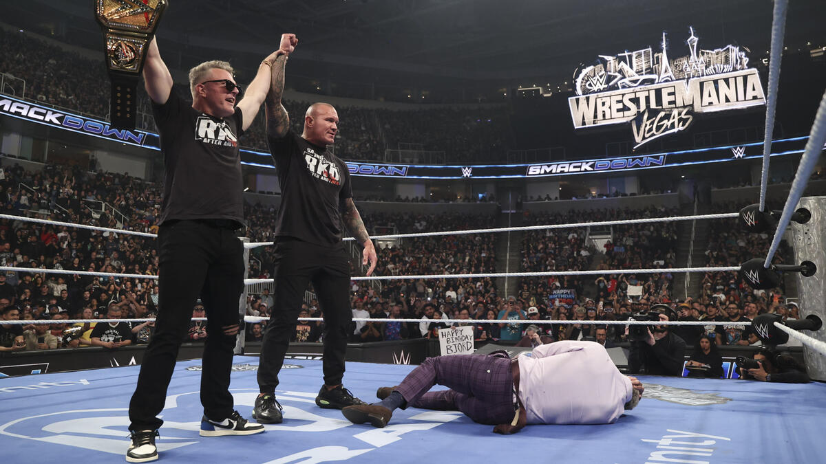 SAN JOSE, CALIFORNIA - APRIL 10: &lt;&gt; during SmackDown at SAP Center on April 10, 2026 in San Jose, California. (Photo by WWE/WWE)