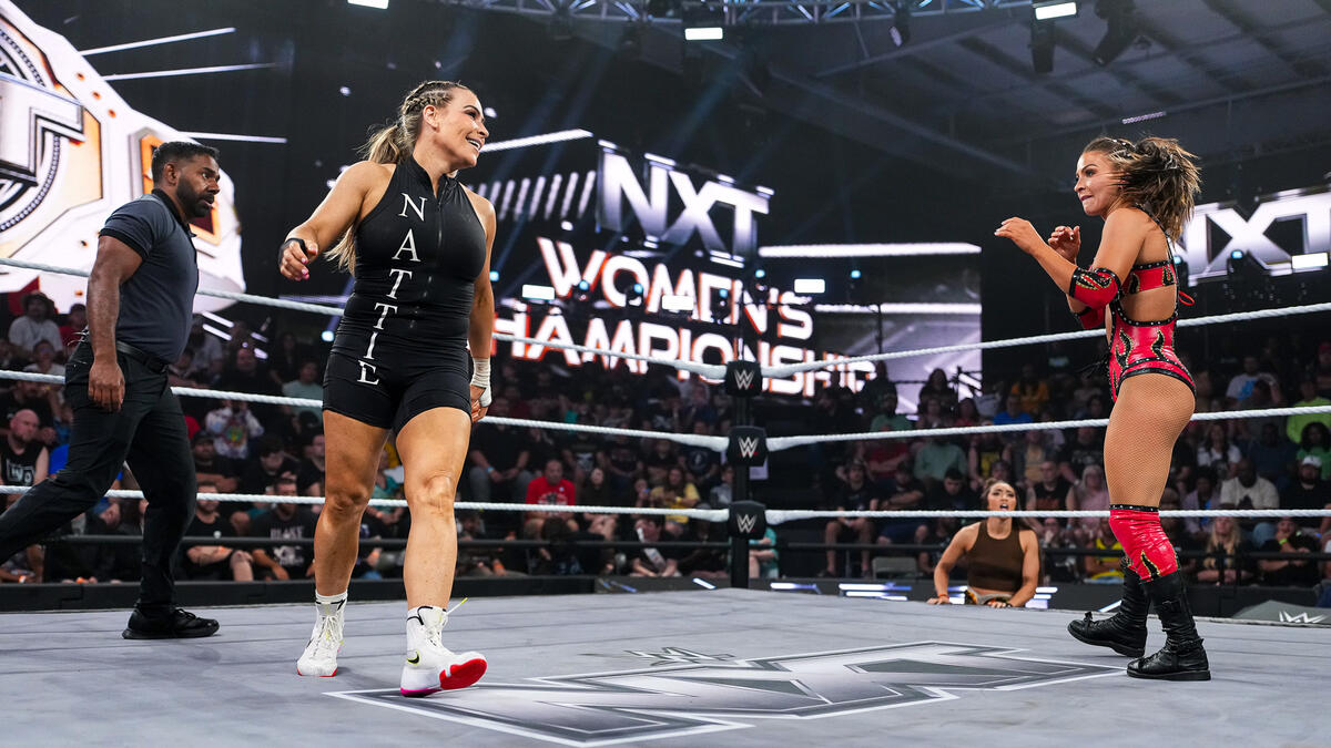 ORLANDO, FLORIDA - June30: &lt;&gt; during NXT at the WWE Performance Center on July 07, 2026 in Orlando, Florida. (Photo by CK/WWE)