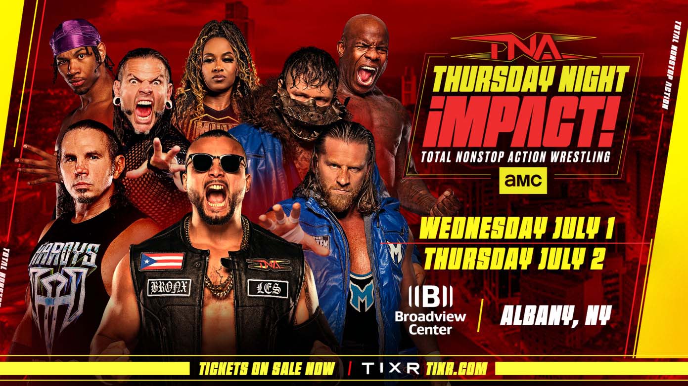 TNA Wrestling TV Taping July 1 & 2 2026