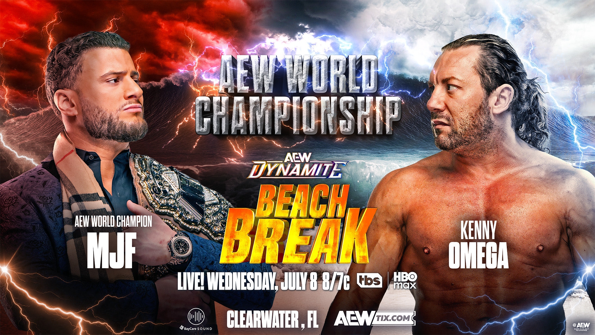 AEW Dynamite Beach Break 2026 MJF vs Kenny Omega