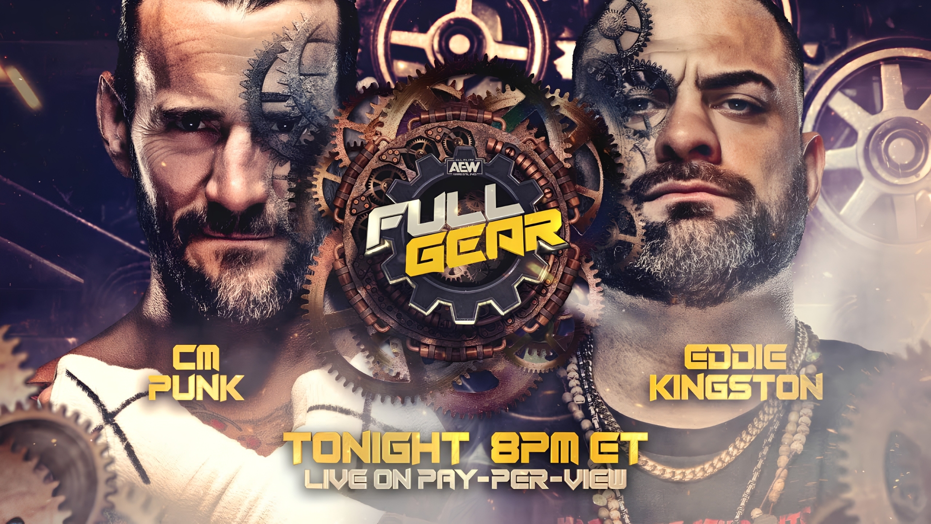 AEW Full Gear 2021 CM Punk vs Eddie Kingston