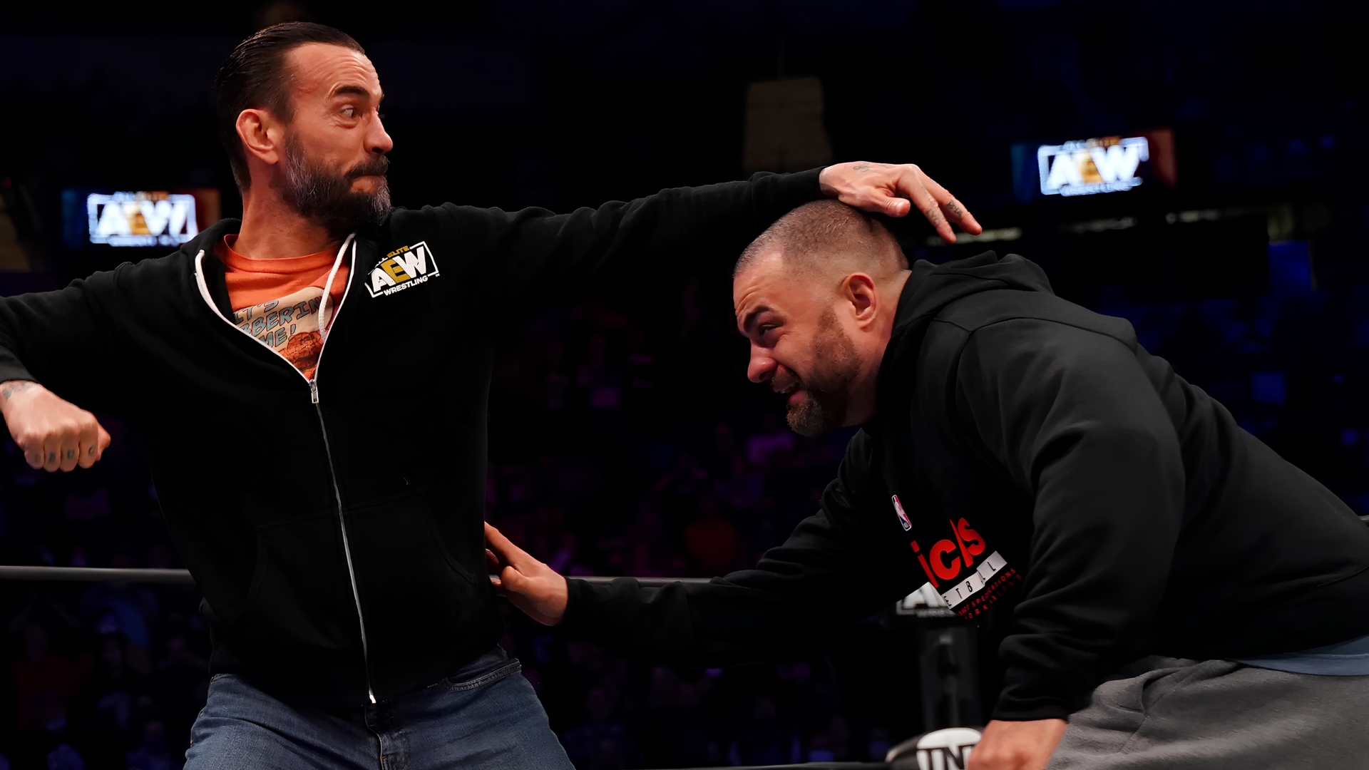 CM Punk Eddie Kingston AEW Rampage 2021