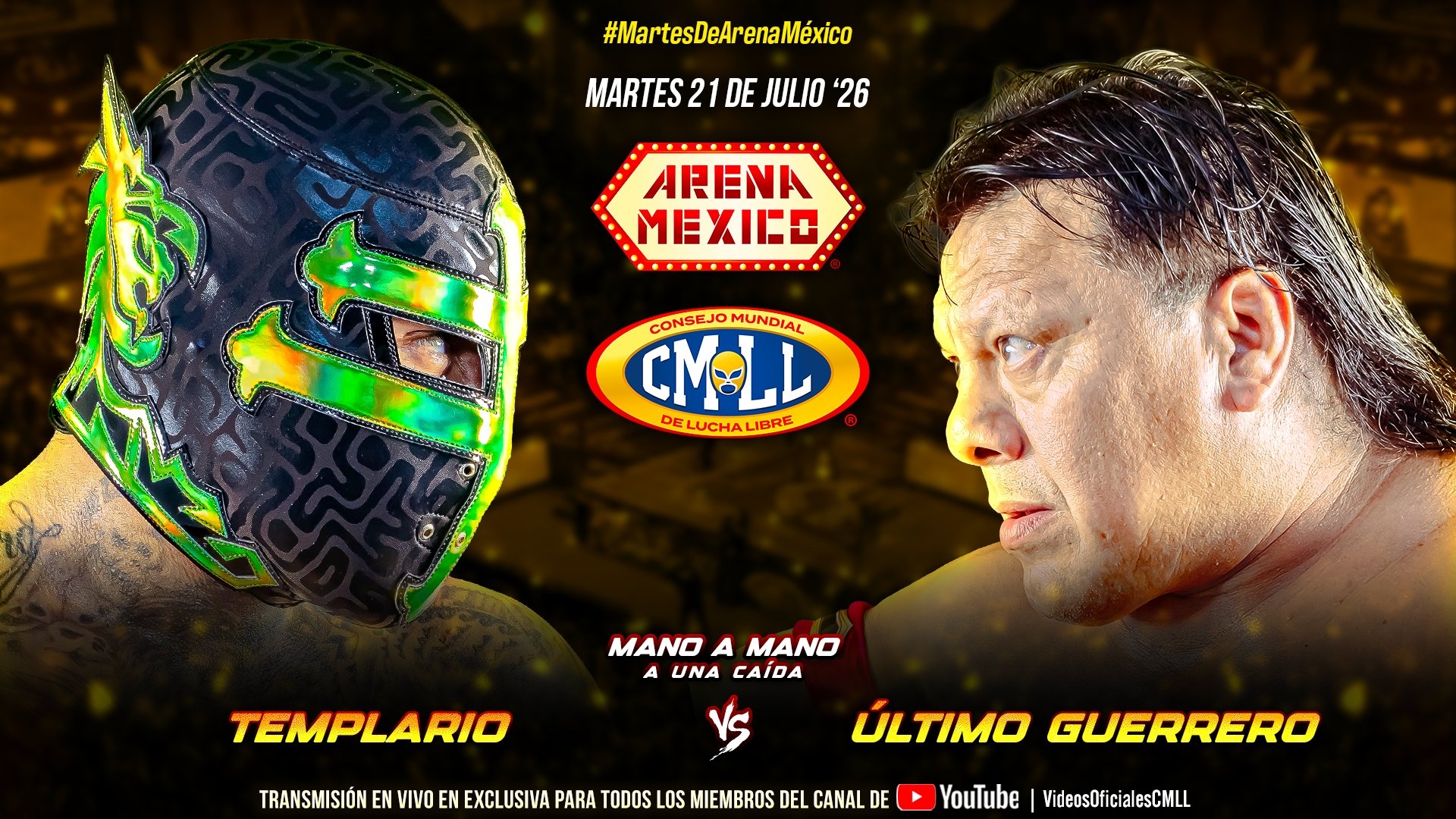 CMLL Martes de Arena Mexico (7212026)