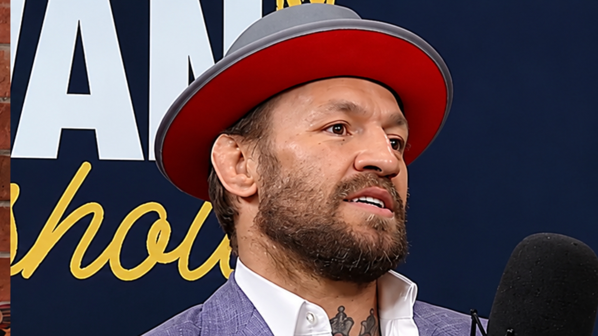 Conor McGregor Ariel Helwani Show Appearance Hat
