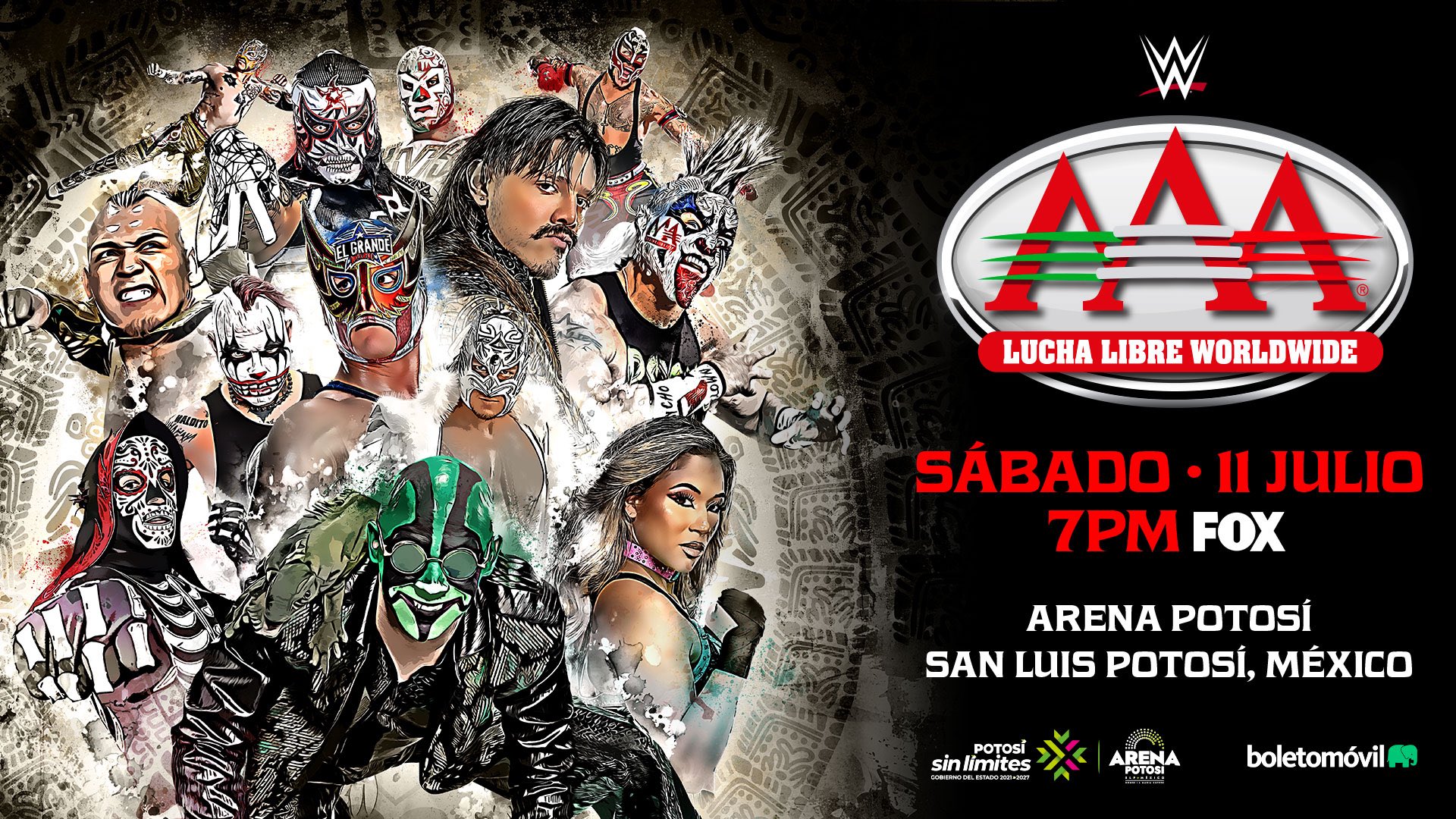 AAA on Fox live results: El Grande Americano responds to Perros del Mal