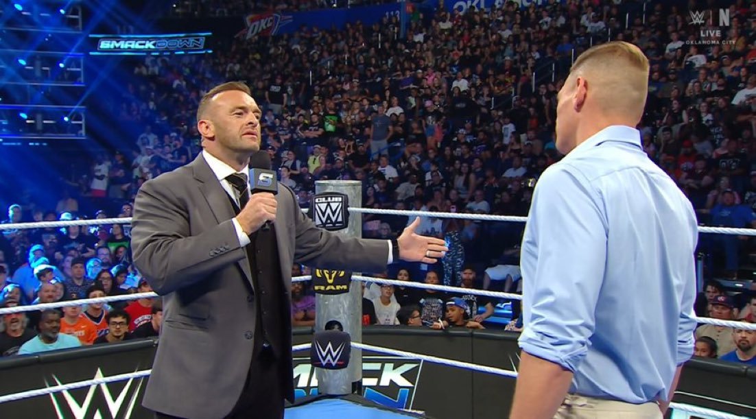 Gunther and Nick Aldis