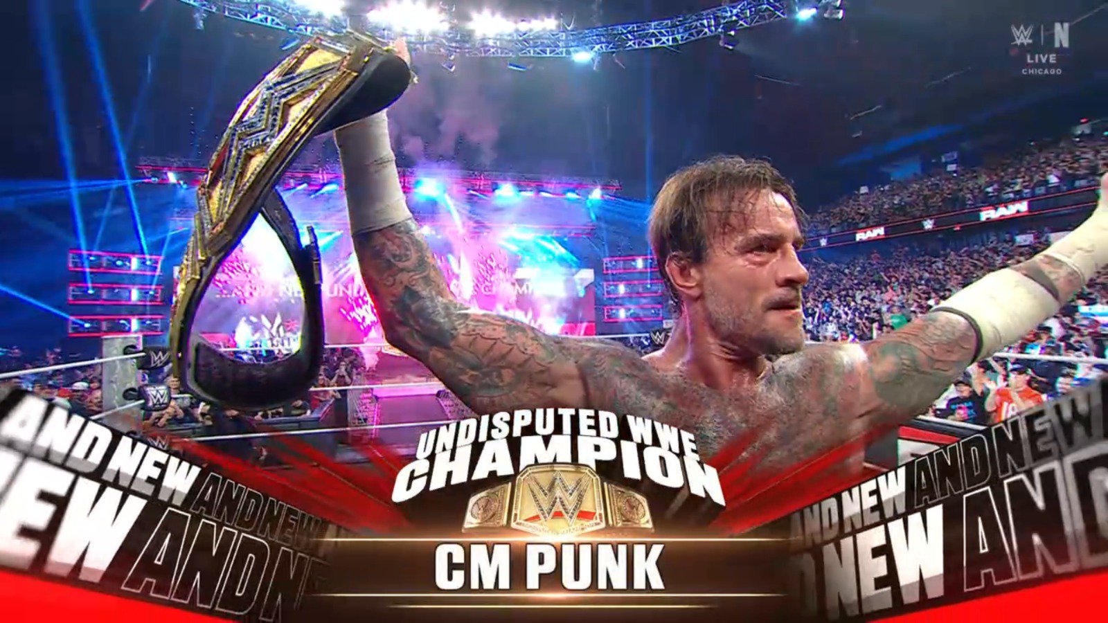 CM Punk wins WWE Championship
