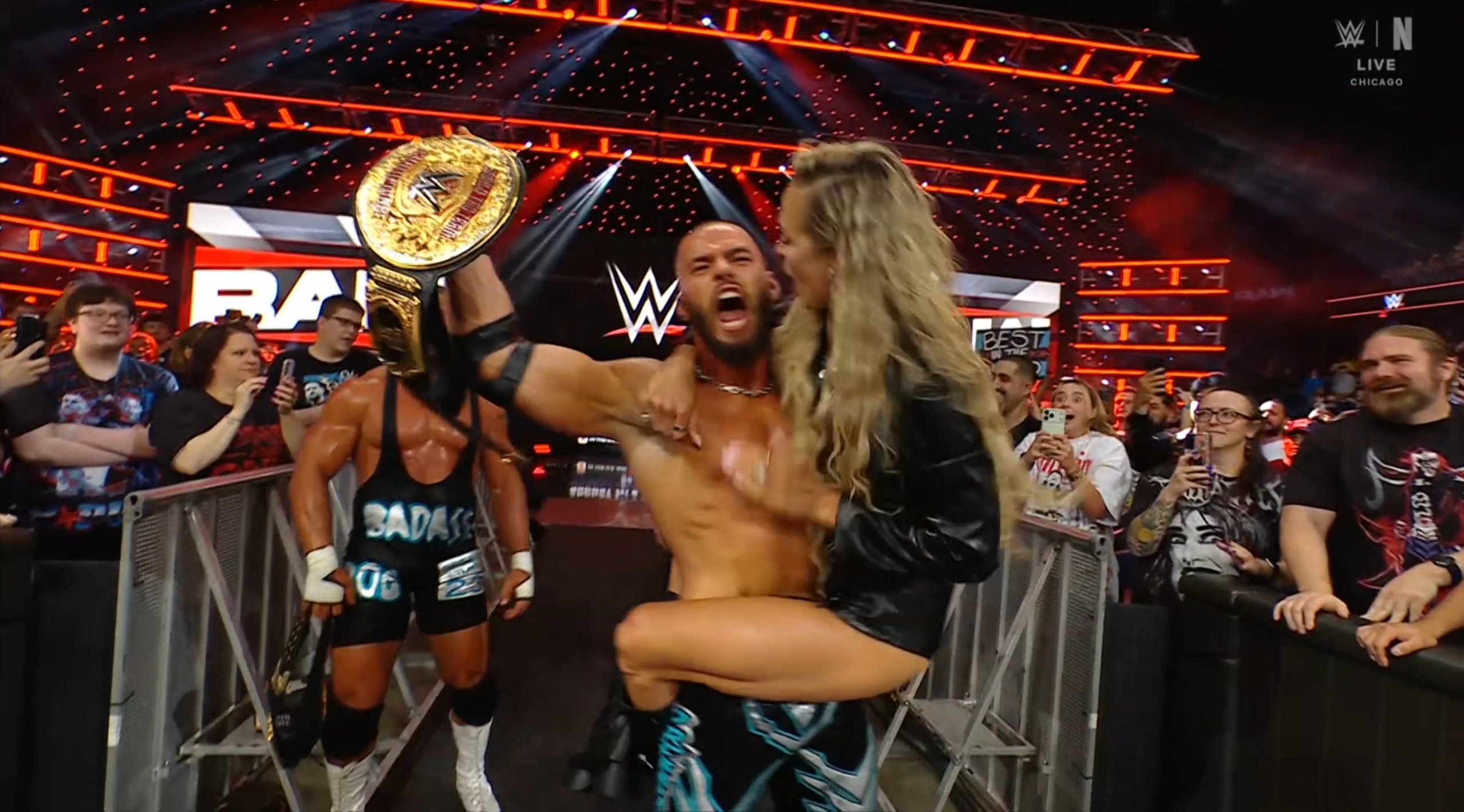 The Vision win the World Tag Team titles