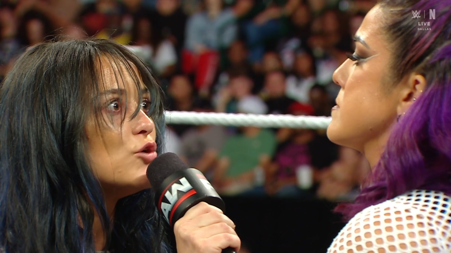 Lyra Valkyria confronts Bayley