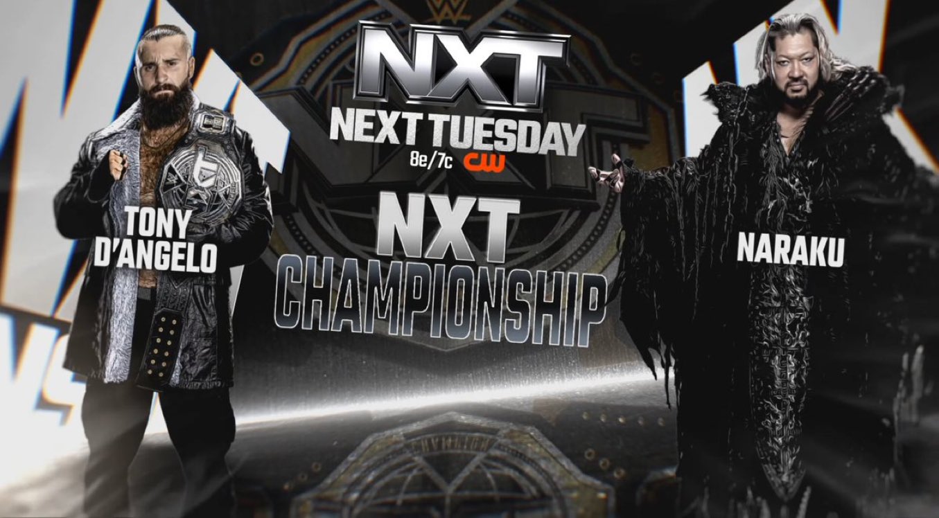 NXT Championship match set for next week