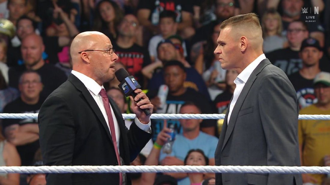 Adam Pearce confronts Gunther on WWE SmackDown