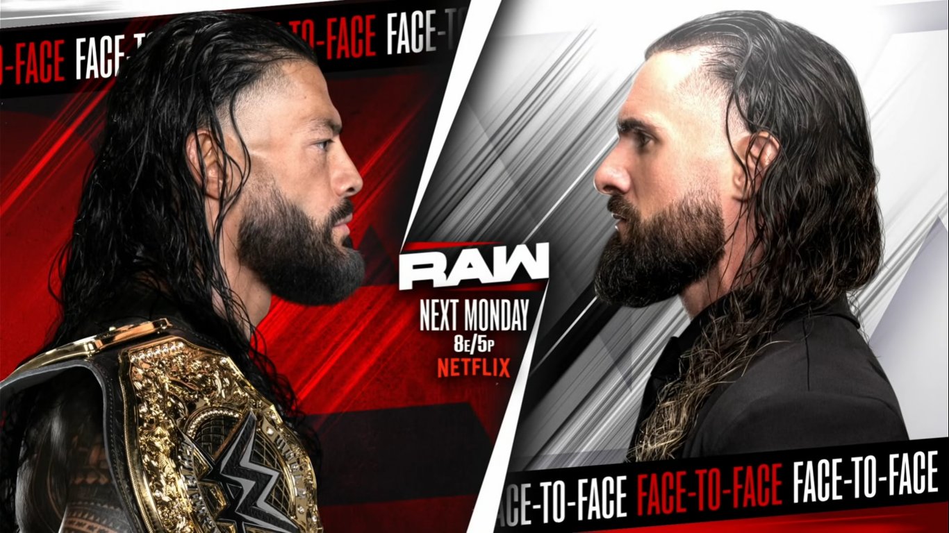 Face-to-face set for next week's Raw