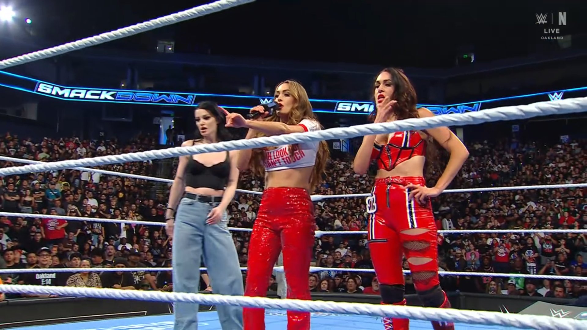 Nikki Bella throws out the challenge for WWE SummerSlam