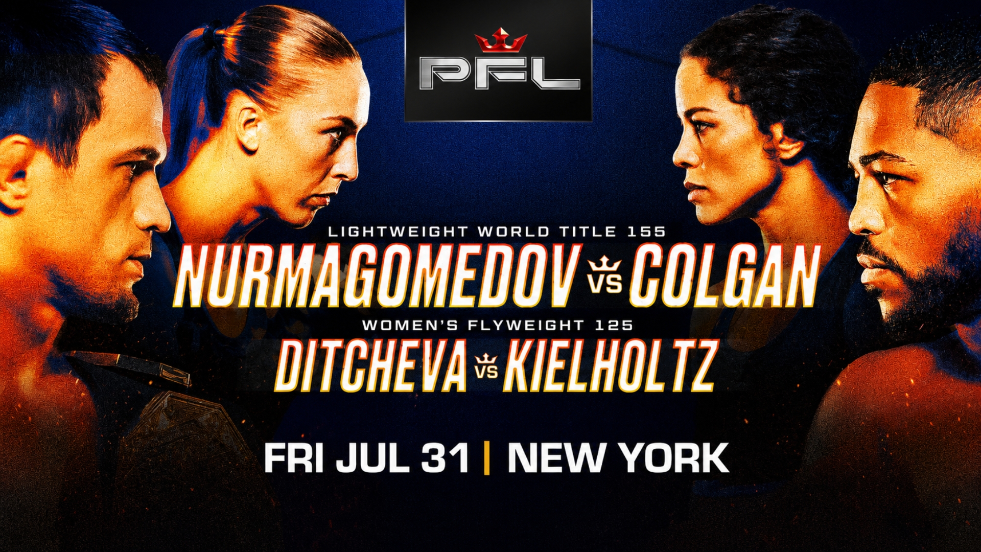 PFL New York Main Events Poster