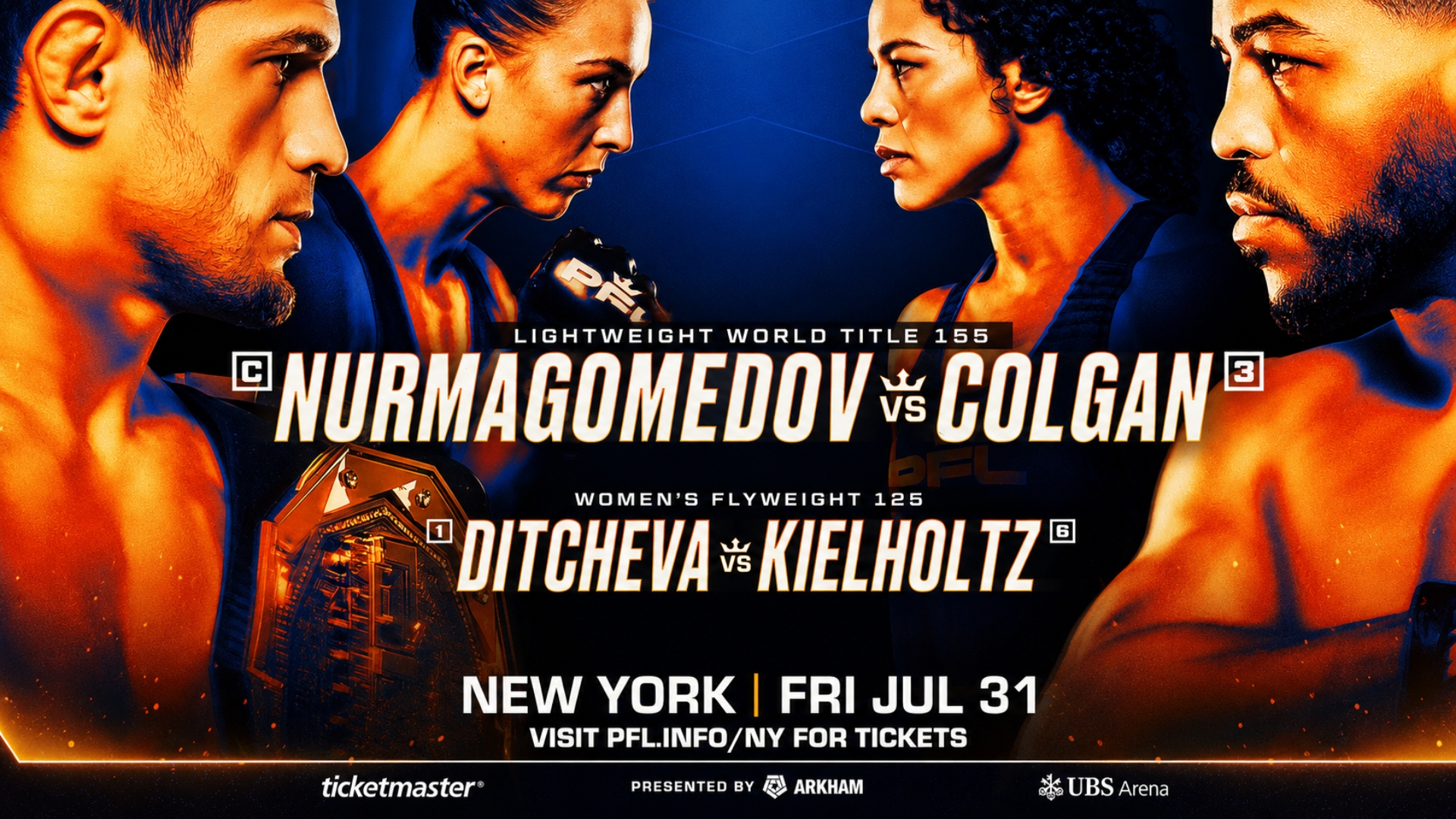 PFL New York Start Times in US, UK, Australia and more (07-31-2026)