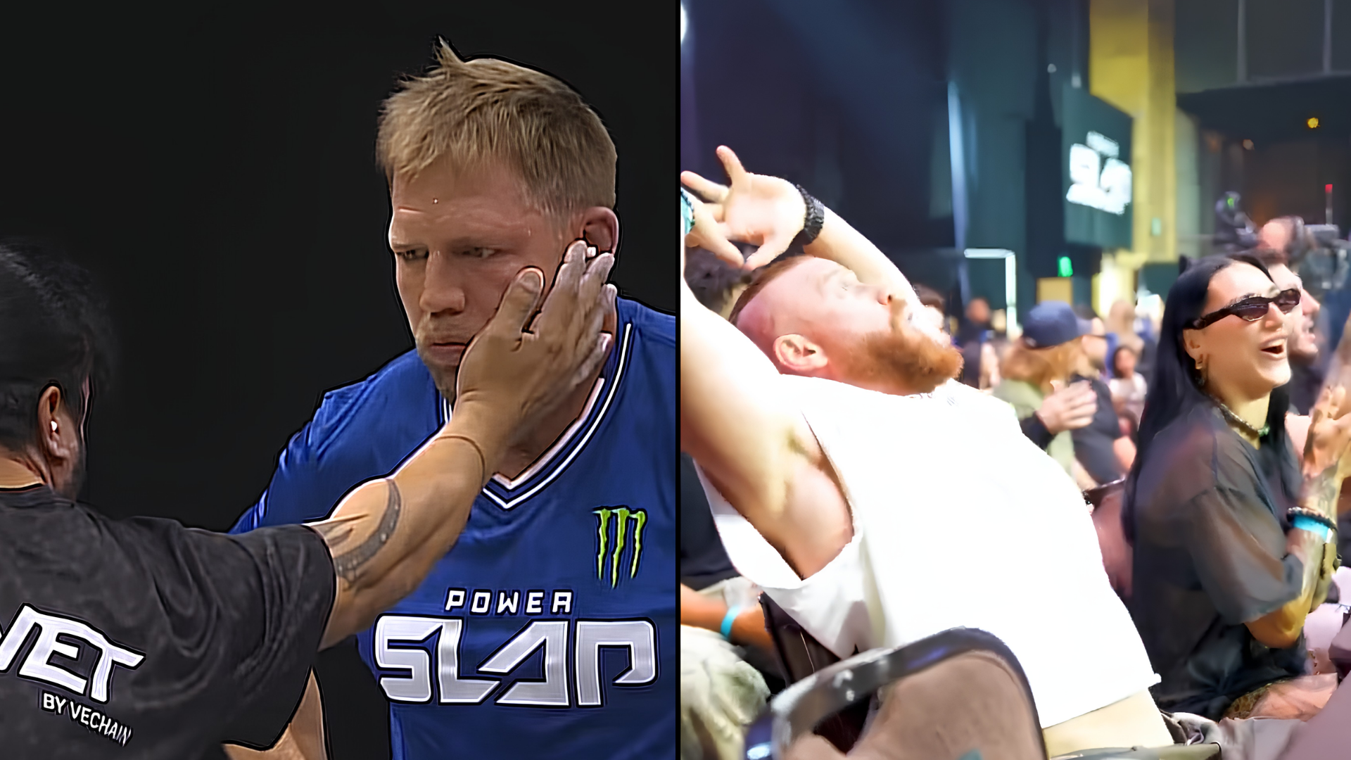 Power Slap Jake Hager Rhea Ripley Buddy Matthews