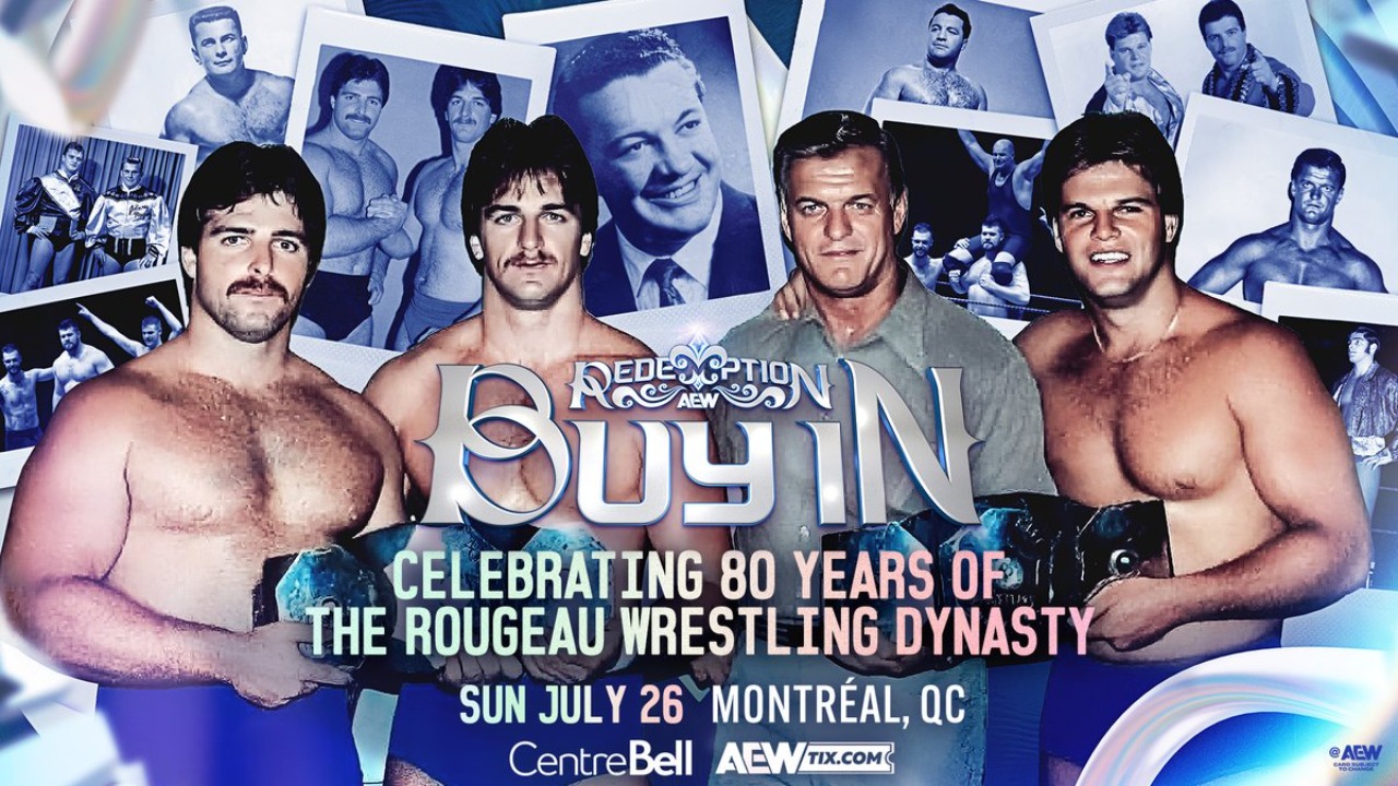 Rougeau wrestling dynasty celebration confirmed for AEW Redemption Buy In