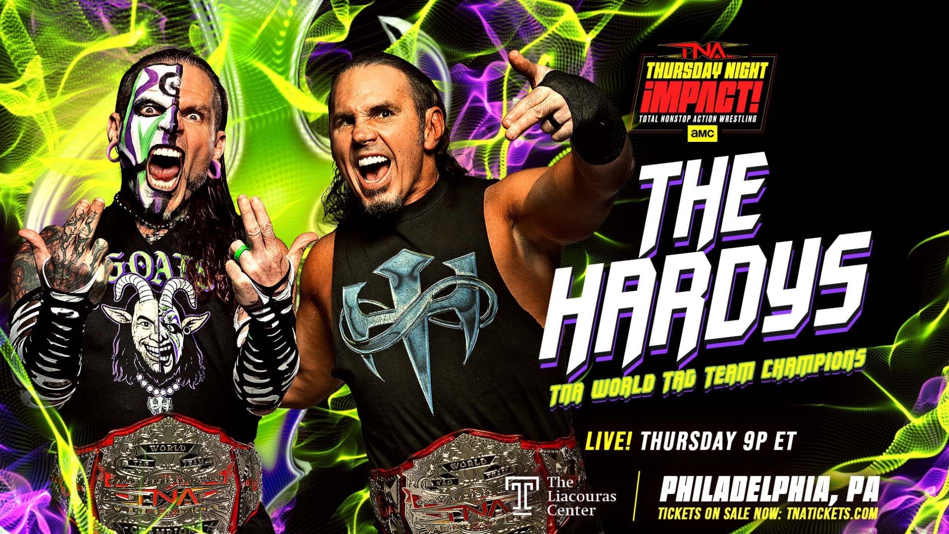 TNA IMPACT The Hardys World Tag Team Champions