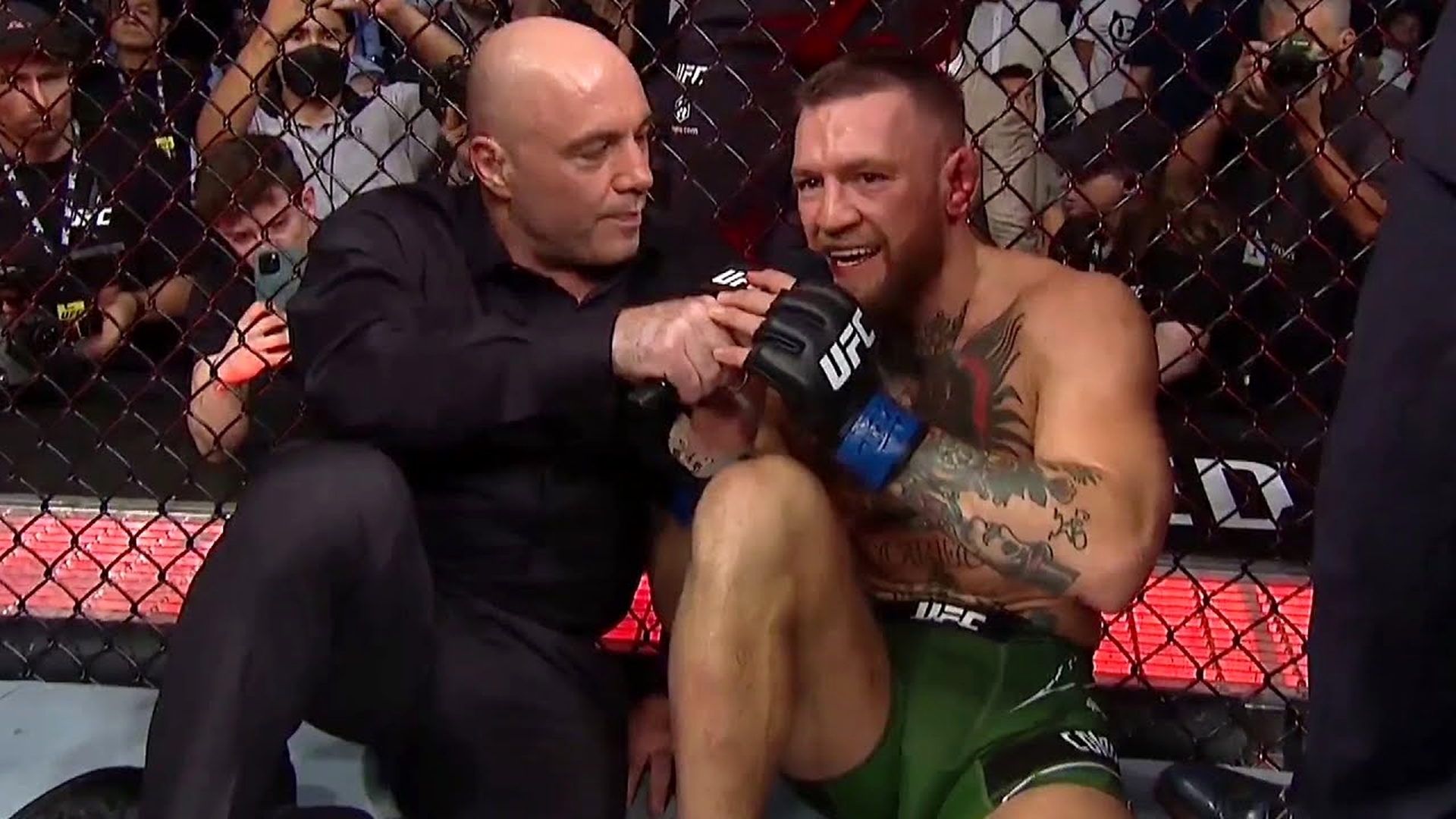 UFC Conor McGregor Last Fight Leg Break vs Dustin Poirier