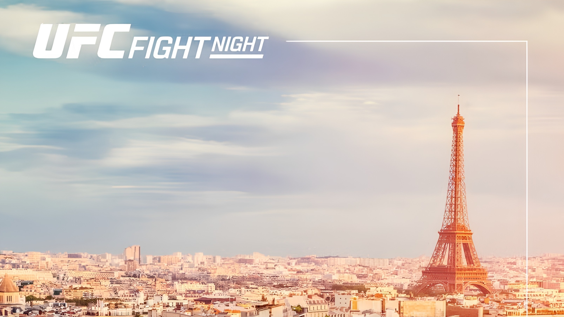 UFC Paris Poster