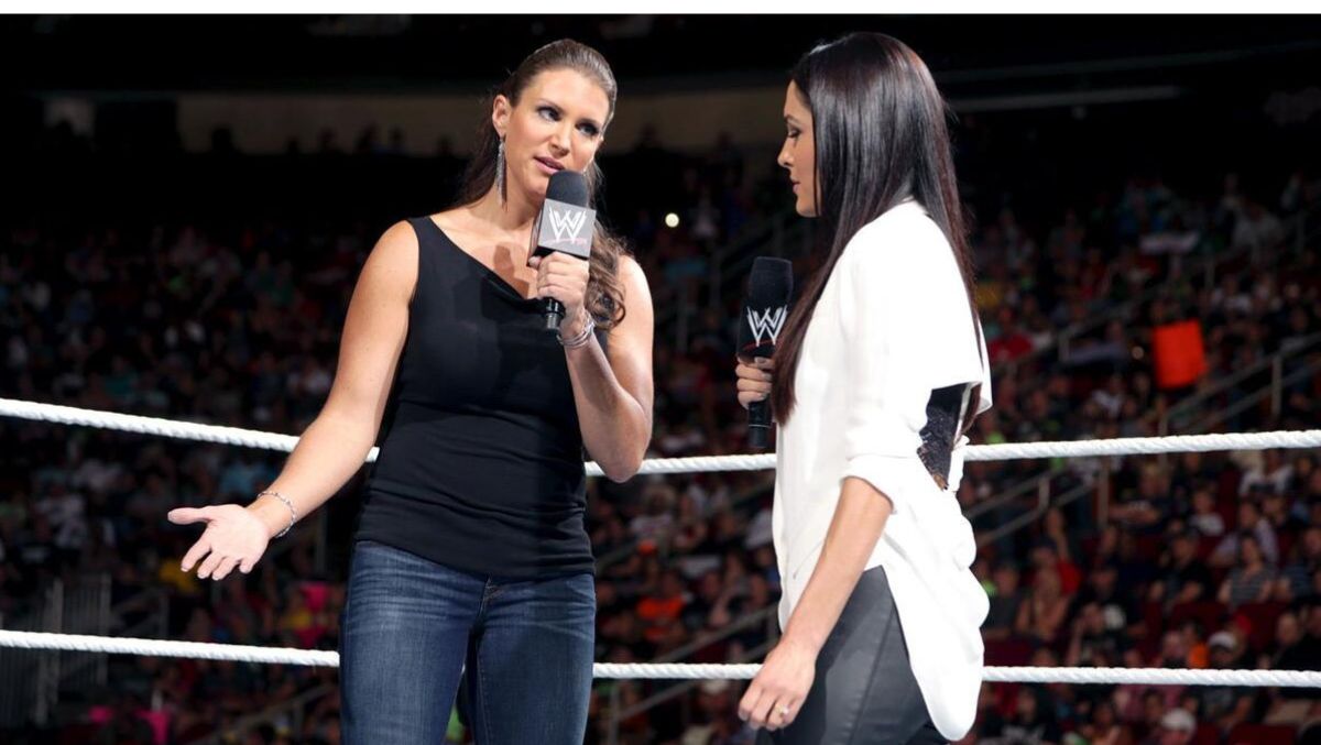 Brie Bella recalls Vince McMahon's last-minute change to 2014 WWE segment before going live