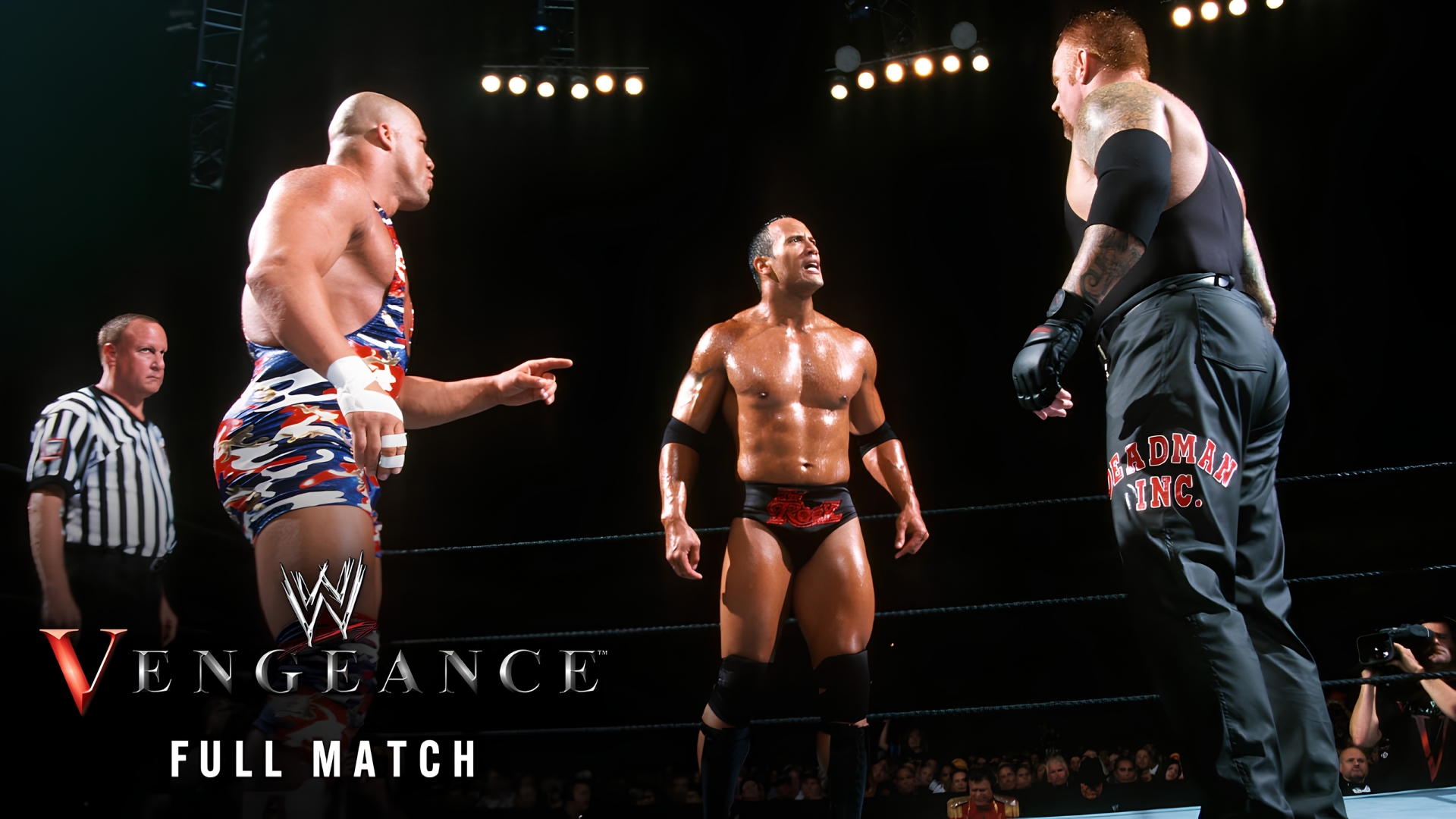WWE Vengeance 2002 Triple Threat