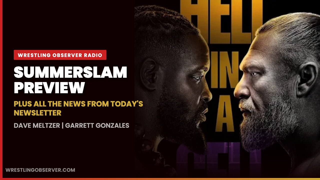 WOR: SummerSlam preview, AEW news