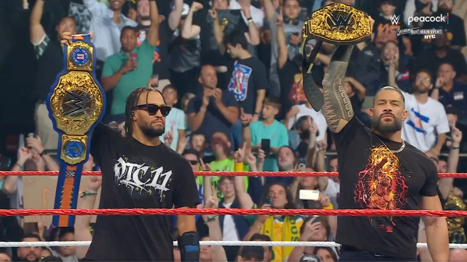 Jalen Brunson & Roman Reigns | WWE
