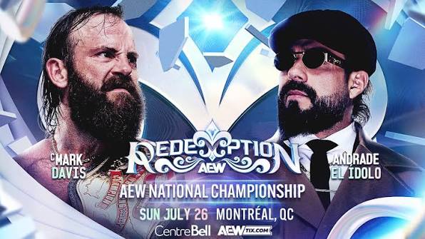 Andrade El Idolo vs. Mark Davis | AEW Redemption
