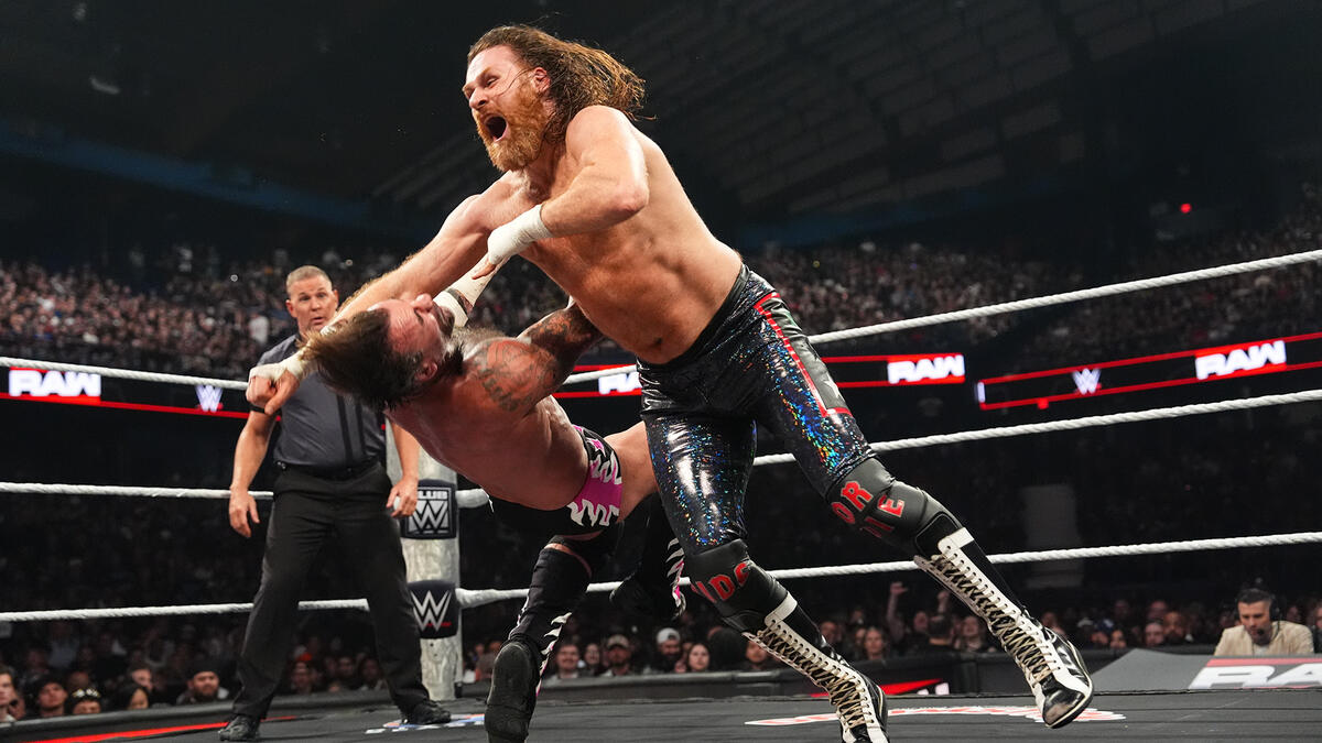 Sami Zayn CM Punk WWE Raw