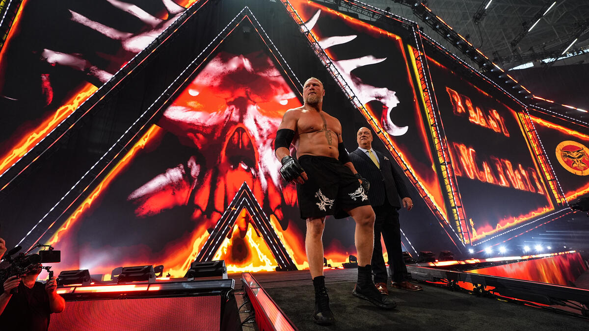 Nattie says it was ‘emotional backstage’ before Brock Lesnar’s final match