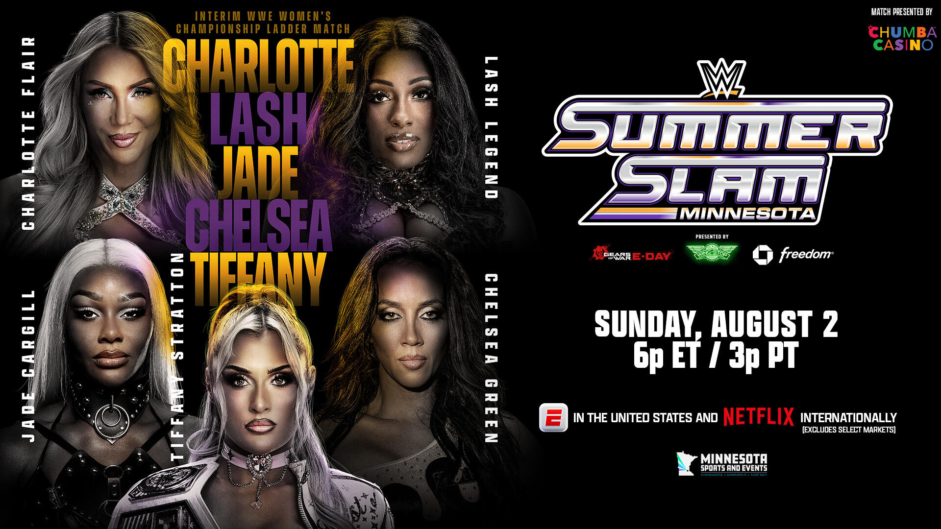 Ladder match at WWE SummerSlam 2026