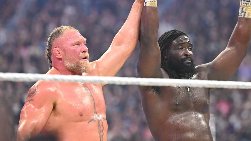 WWE SummerSlam 2026 Brock Lesnar and Oba Femi