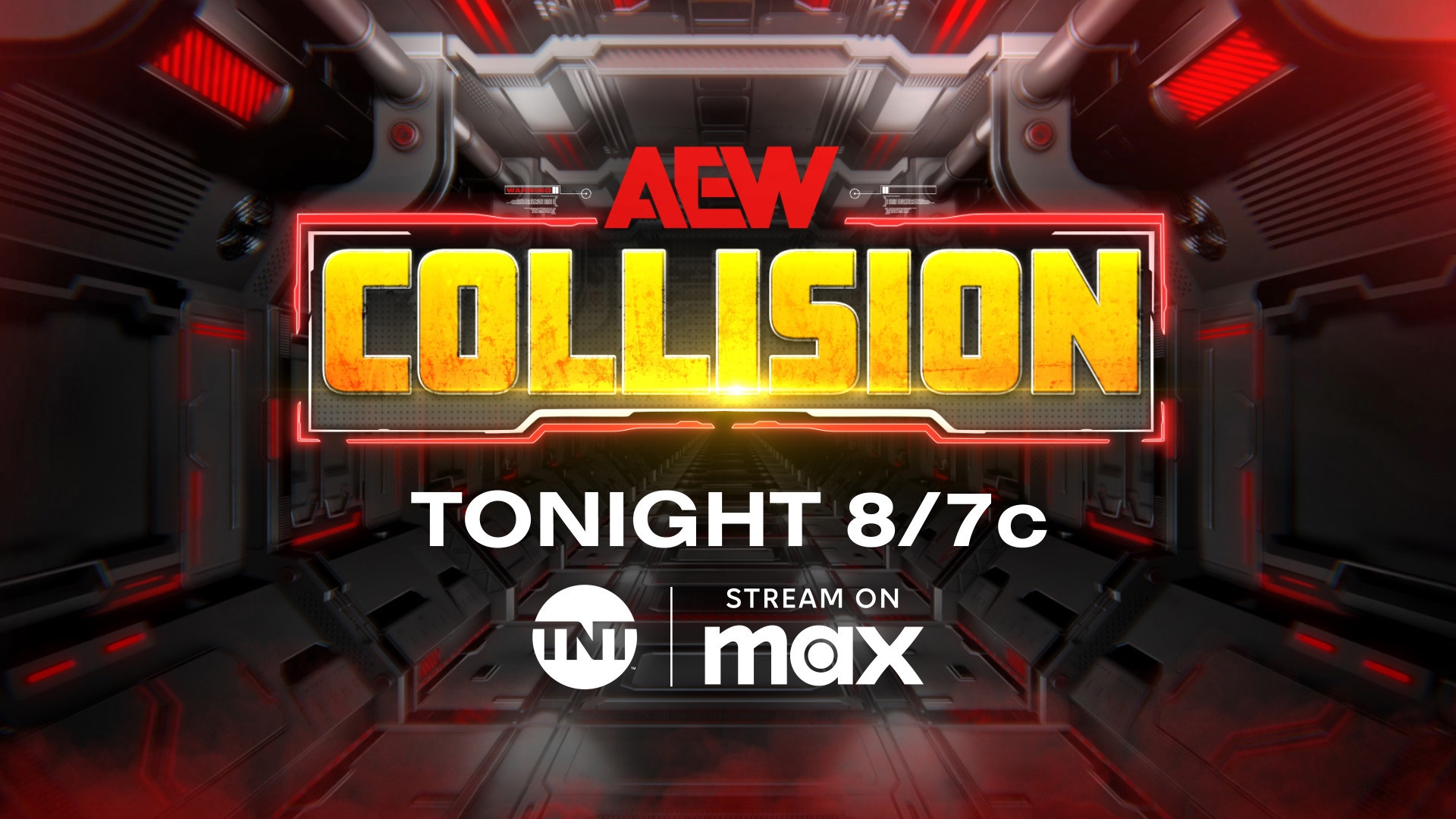 AEW Collision Preview Tonight Logo
